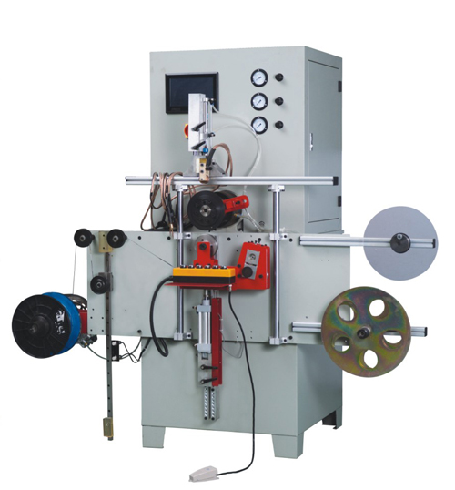 Automatic winding machine for spiral wound gasket